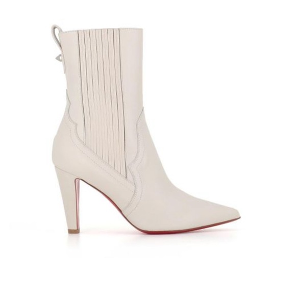 NWT Christian Louboutin ivory boots, 41 - Picture 11 of 12